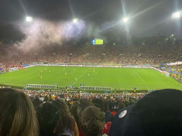 Rose Bowl, section: 19-H, row: 71, seat: 114