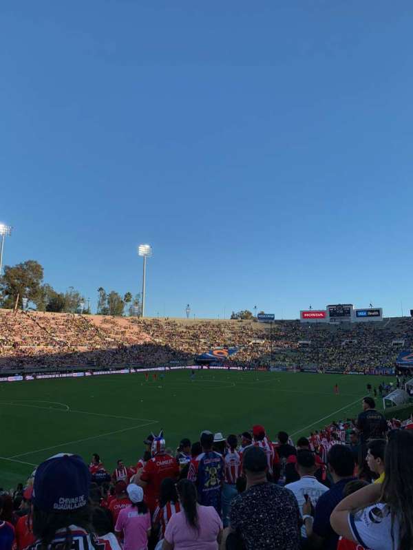 Rose Bowl, section: 14-H, row: 25, seat: 117
