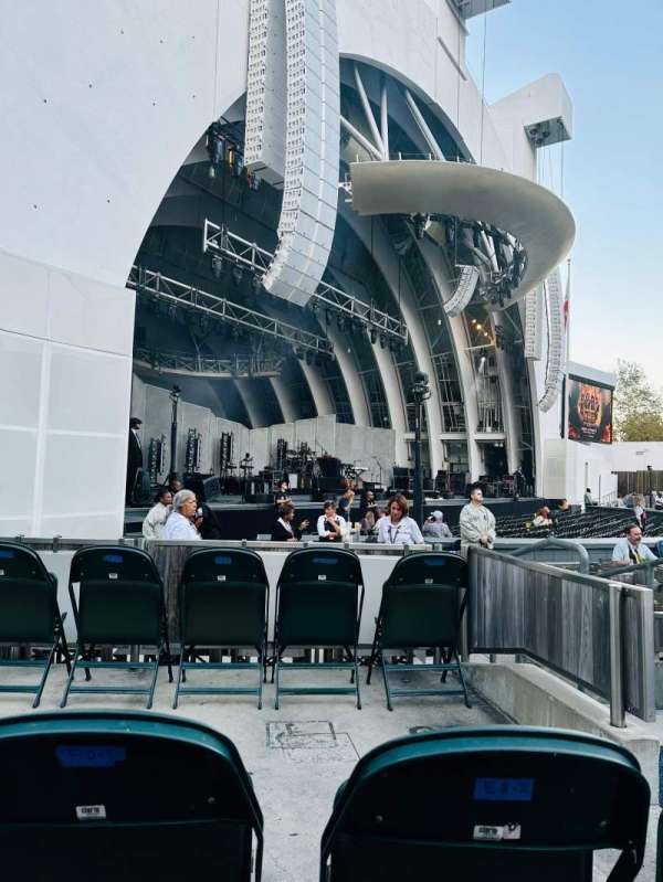 Hollywood Bowl, section: RAMP E, row: 2, seat: 9