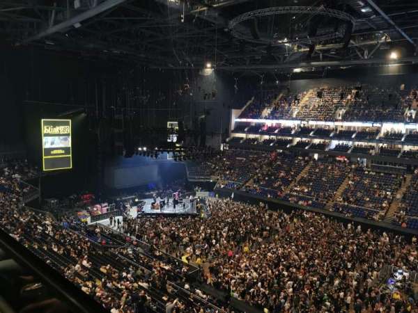 The O2, London, section: 405, row: A, seat: 565