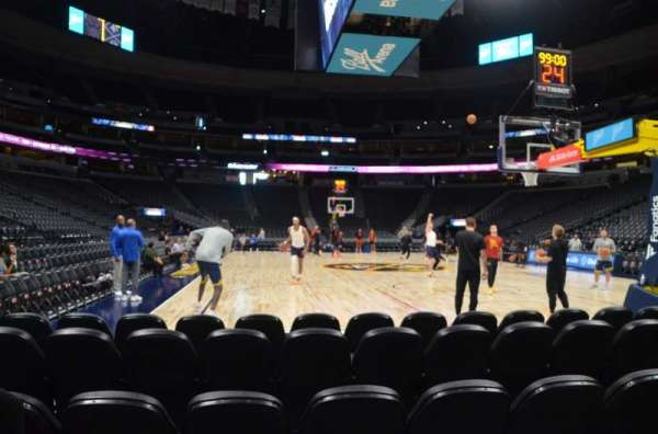 Ball Arena, section: CS116, row: CS3, seat: 8