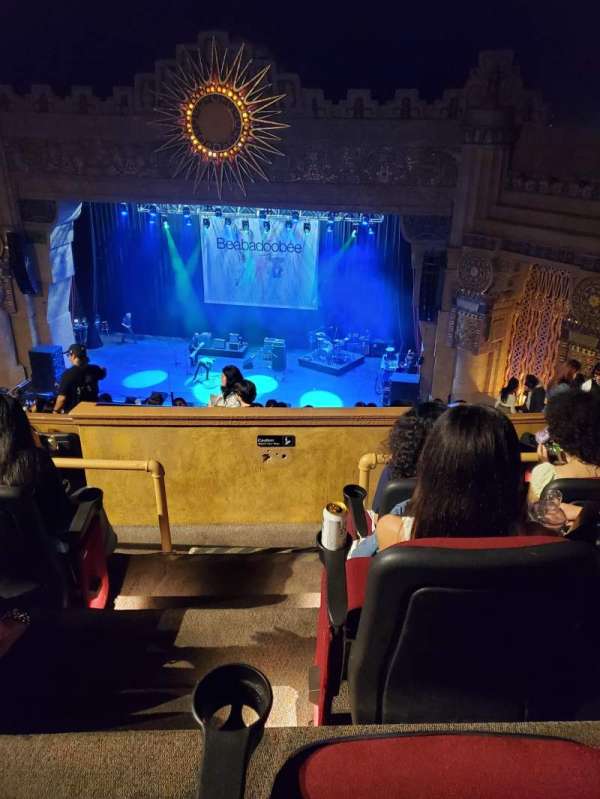 Aztec Theatre, section: Balcony, row: P, seat: 8