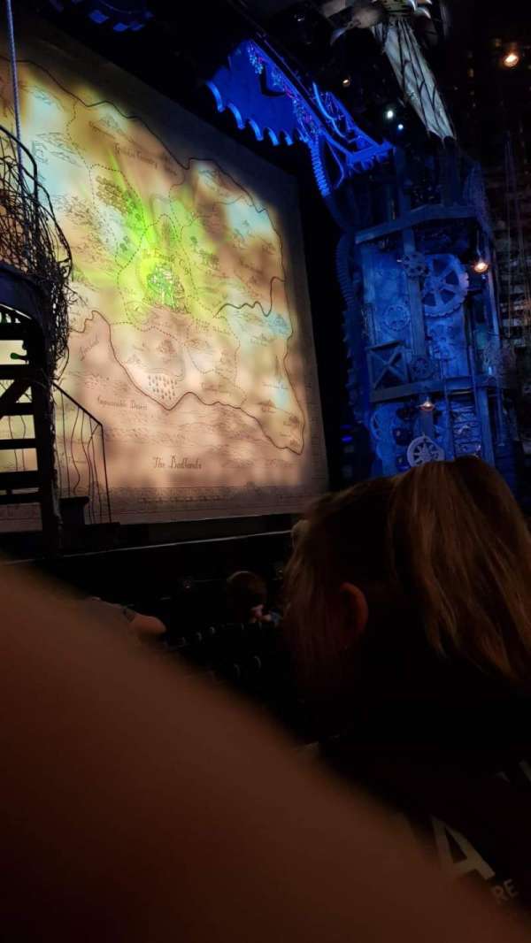 Apollo Victoria Theatre, section: Stalls, row: E, seat: 41