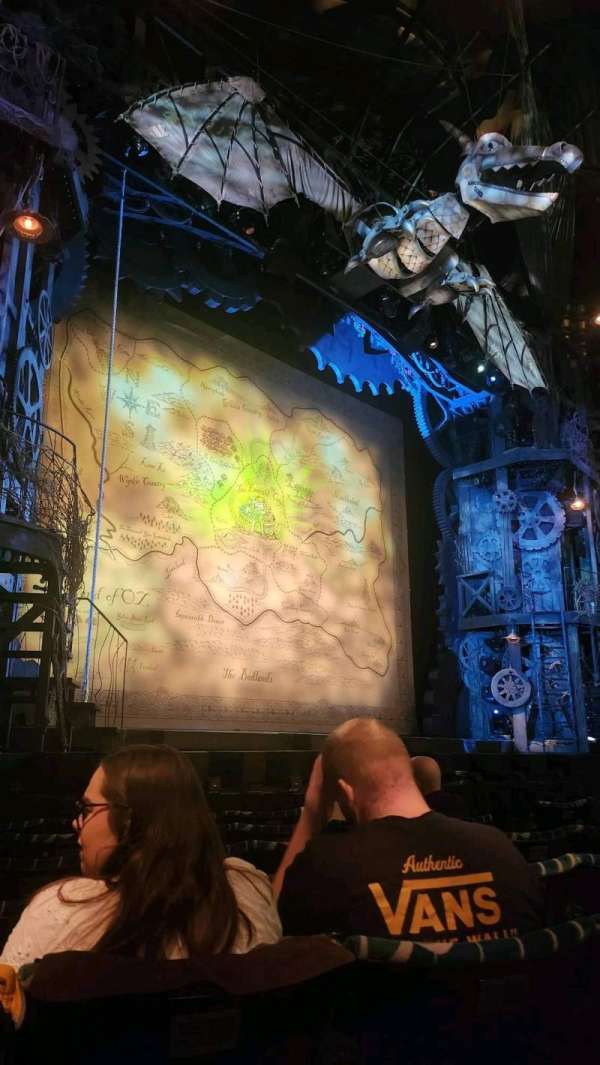 Apollo Victoria Theatre, section: Stalls, row: G, seat: 40