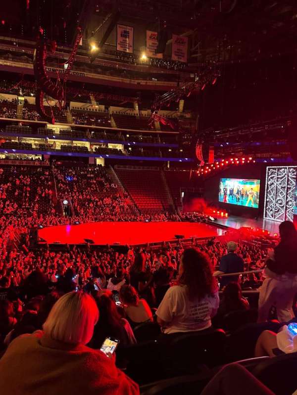 Prudential Center, section: 8, row: 19, seat: 5