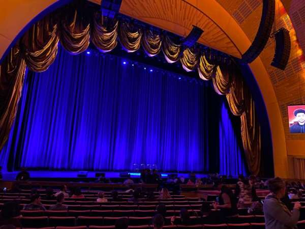 Radio City Music Hall, section: Orchestra 5, row: OO, seat: 513