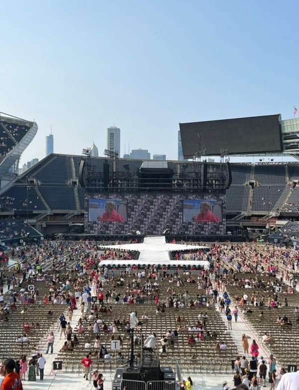 Soldier Field, section: 222, row: 12, seat: 6