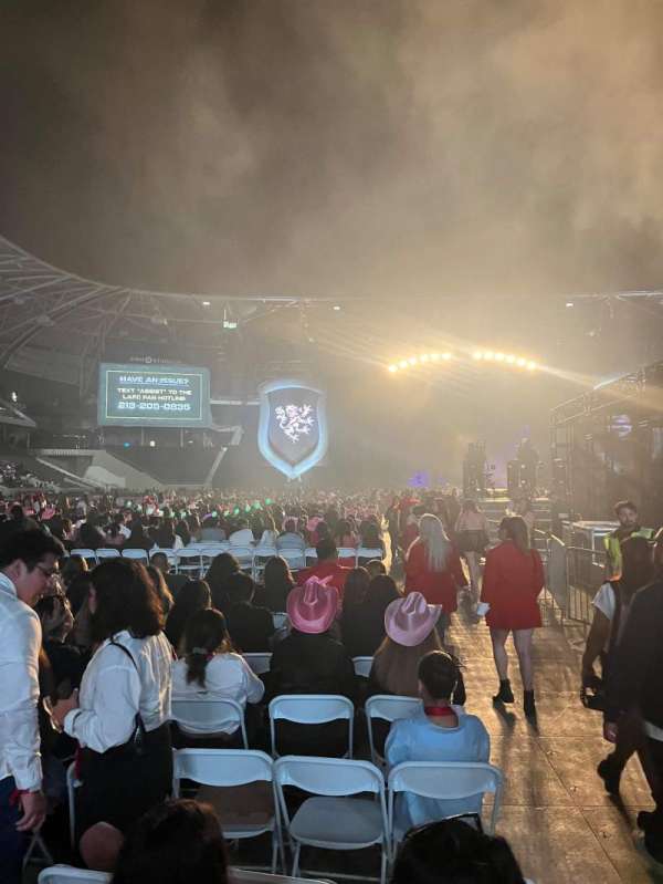 BMO Stadium, section: Floor C2, row: 11, seat: 1