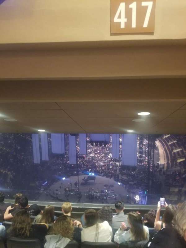 Madison Square Garden, section: 417, row: 7, seat: 417