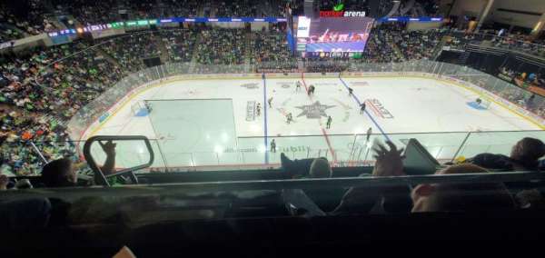 Enmarket Arena, section: 222, row: AA, seat: 3