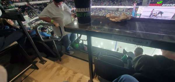 Enmarket Arena, section: 222, row: AA, seat: 3