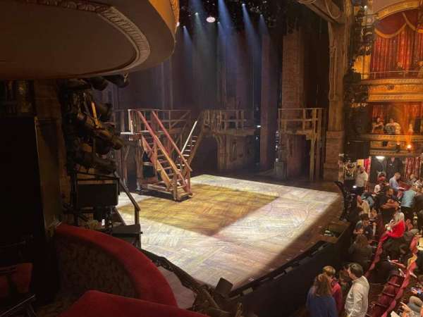 Richard Rodgers Theatre, section: B, row: 1, seat: 1