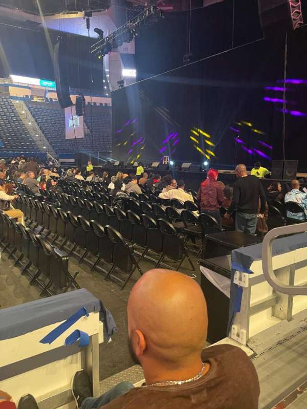 PeoplesBank Arena, section: 115, row: D, seat: 2