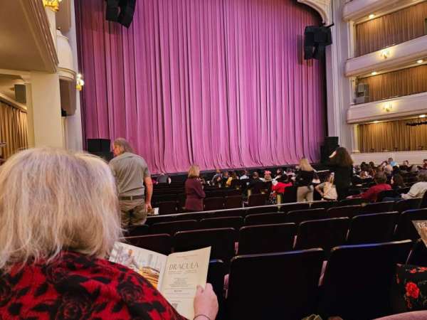 Bass Performance Hall, section: Orchestra L, row: M, seat: 9