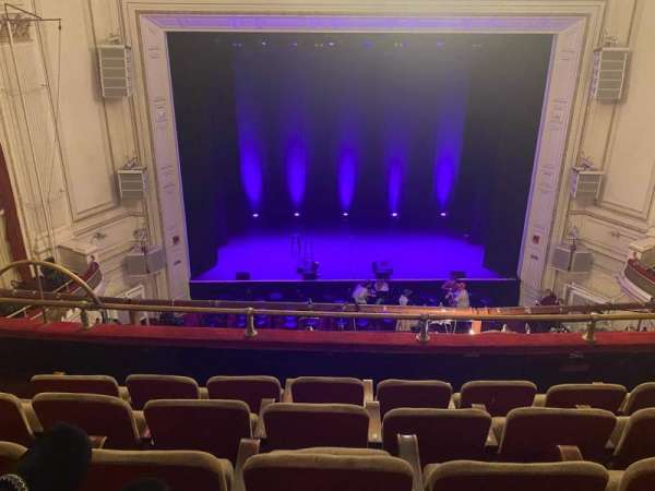Wilbur Theatre, section: Balcony C, row: E, seat: 110