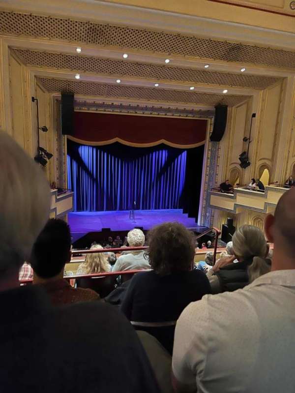 Fletcher Hall at the Carolina Theatre, section: Balcony 1L, row: F, seat: 5