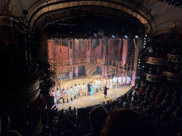 Richard Rodgers Theatre, section: Front Mezzanine L, row: D, seat: 27