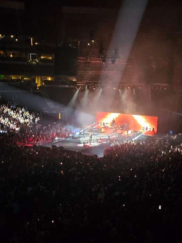 Ball Arena, section: 208, row: 1, seat: 7