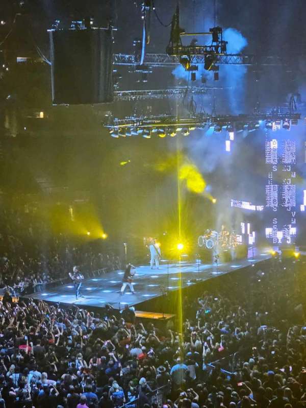 Ball Arena, section: 208, row: 1, seat: 7