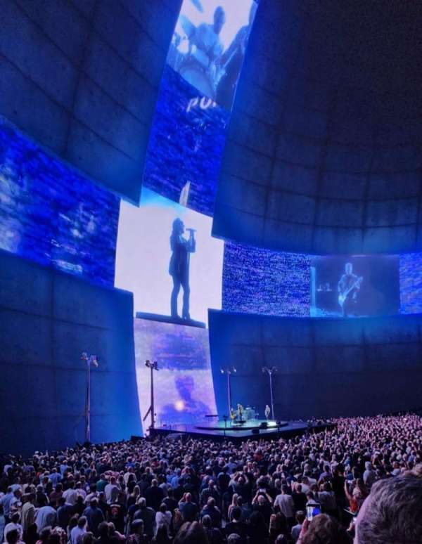 The Sphere, Vegas, section: 103, row: 14, seat: 4