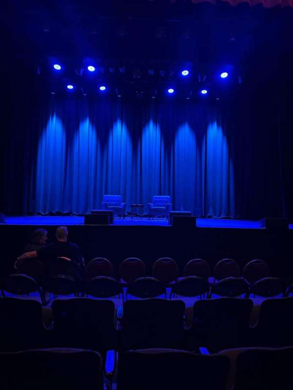 Moore Theatre, section: Main, row: E, seat: 5