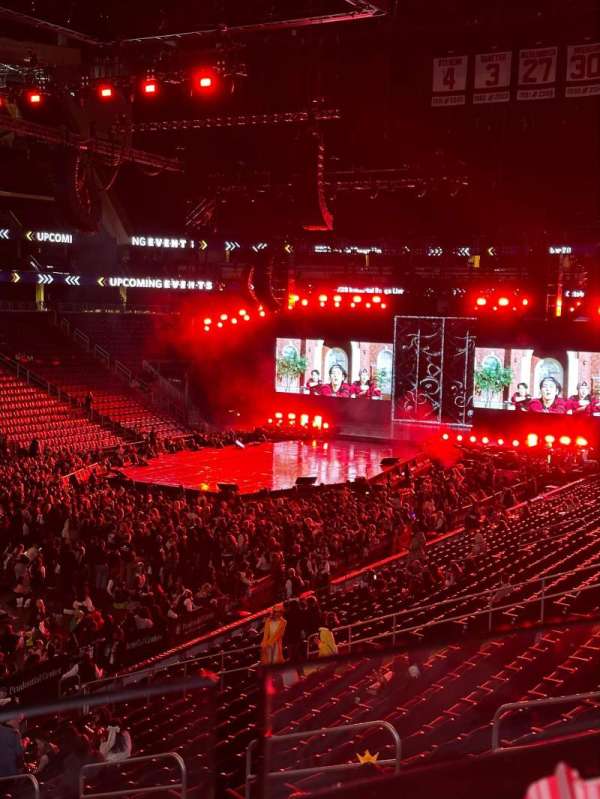 Prudential Center, section: SS5, row: 1, seat: 5