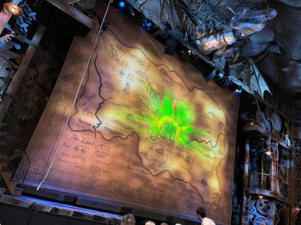 Gershwin Theatre, section: Orchestra L, row: C, seat: 1