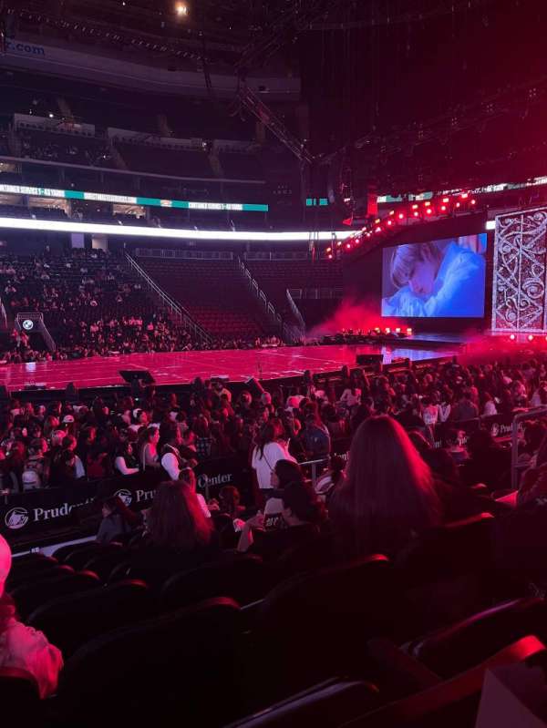 Prudential Center, section: 8, row: 8, seat: 6