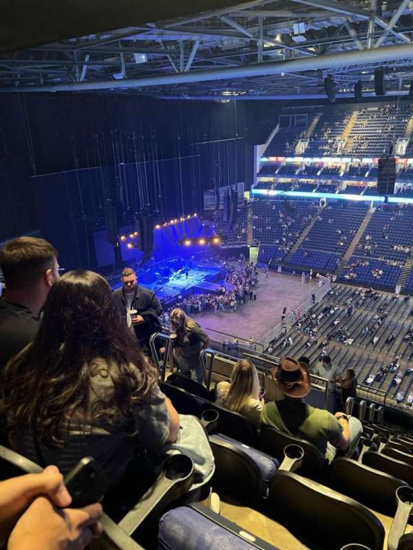 The O2, London, section: 404, row: N, seat: 543