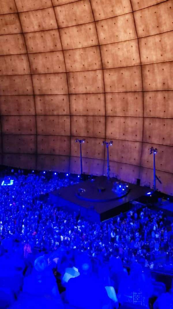 The Sphere, Vegas, section: 209, row: 16