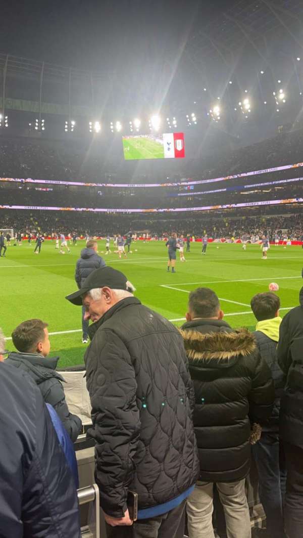 Tottenham Hotspur Stadium, section: 256, row: 4, seat: 254