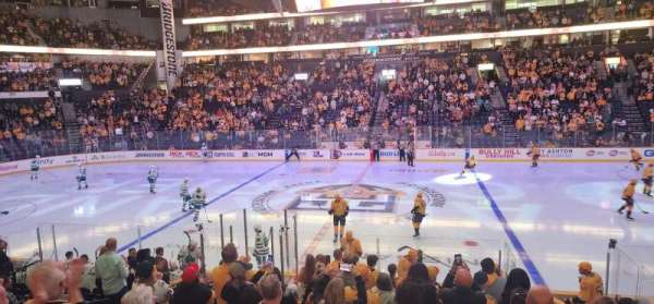 Bridgestone Arena, section: 116, row: C, seat: 13