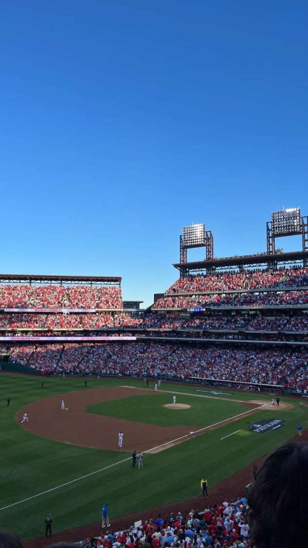 Citizens Bank Park, section: 234, row: 3, seat: 22