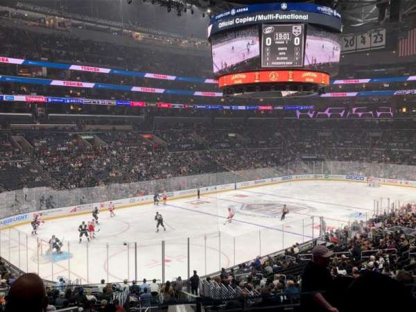 Crypto.com Arena, section: PR9, row: 9, seat: 8
