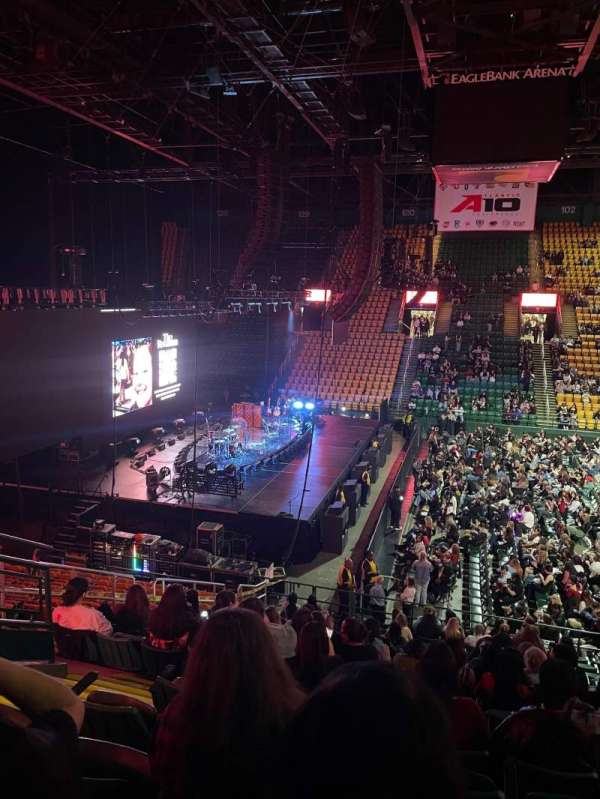 EagleBank Arena, section: 116, row: L, seat: 5