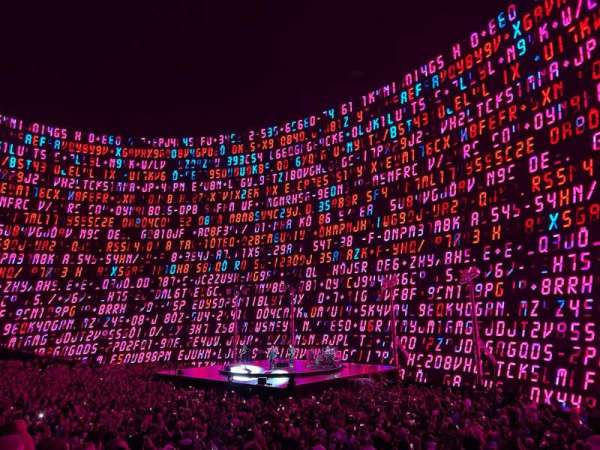 The Sphere, Vegas, section: 108, row: 20, seat: 8