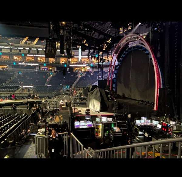 Chase Center, section: 102, row: 1, seat: 1