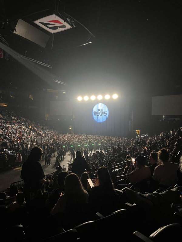 Bridgestone Arena, section: 103, row: F, seat: 10