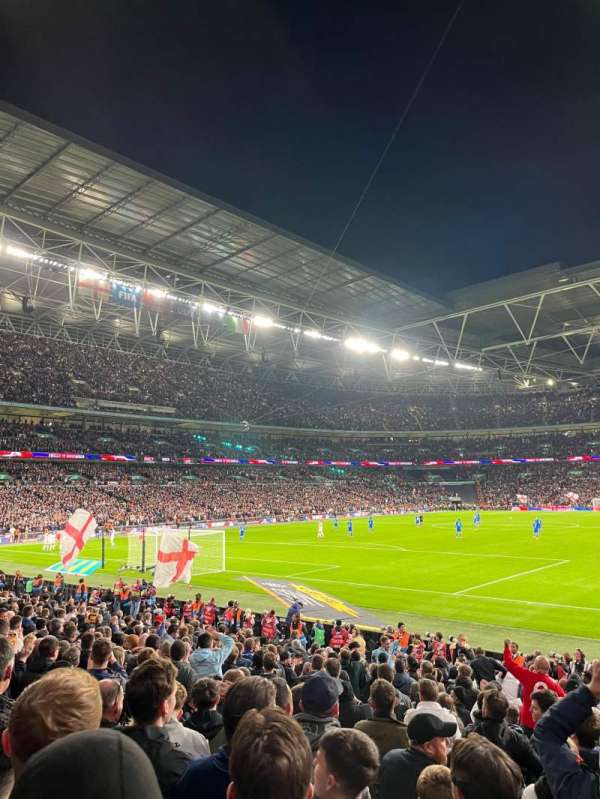 Wembley Stadium, section: 109, row: 17, seat: 187