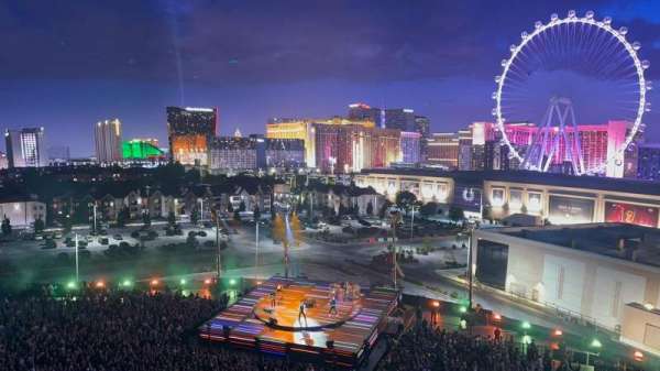 The Sphere, Vegas, section: 208, row: 17, seat: 6