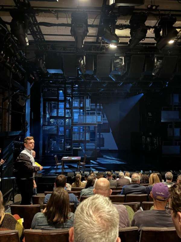 The Newman Theater at The Public Theater, section: Orch, row: J, seat: 15