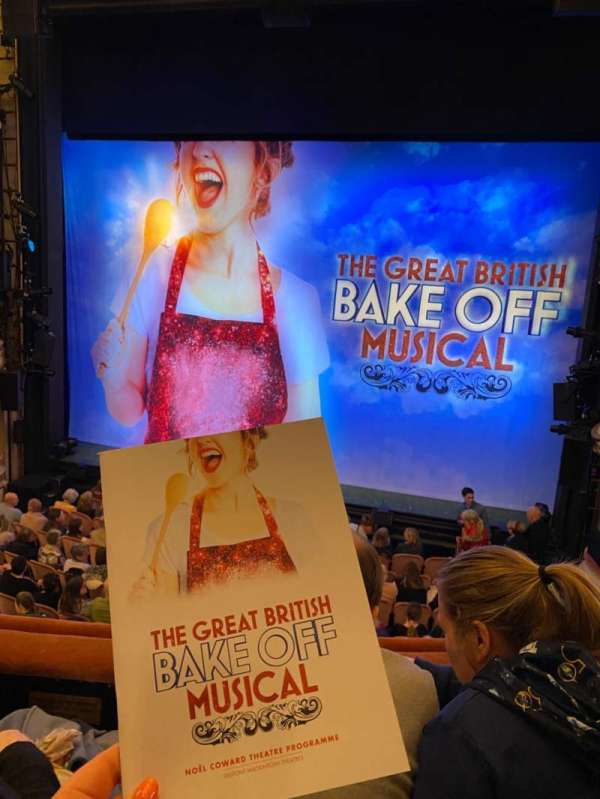 Noël Coward Theatre, section: Royal Circle, row: B, seat: 8-9