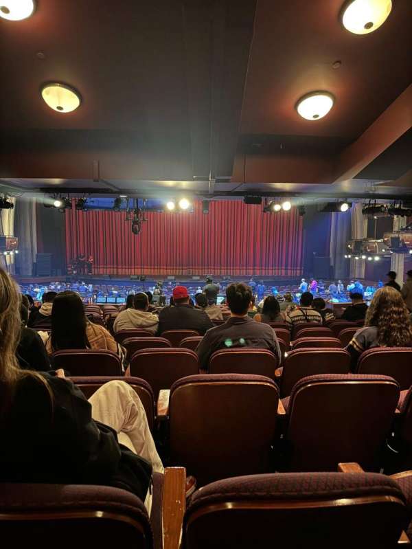 Dolby Theatre, section: Parterre C, row: Q, seat: 13