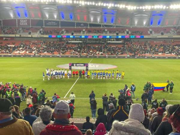 America First Field, section: 19, row: P, seat: 4