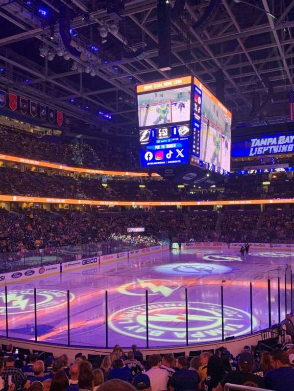 Benchmark International Arena, section: 106, row: U, seat: 17