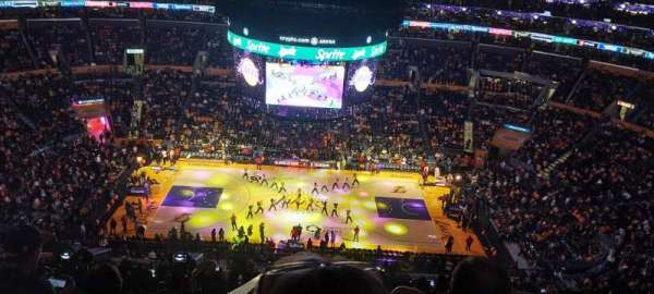Crypto.com Arena, section: 318, row: 10, seat: 17
