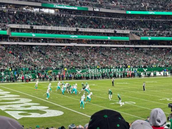 Lincoln Financial Field, section: 115, row: 21, seat: 14