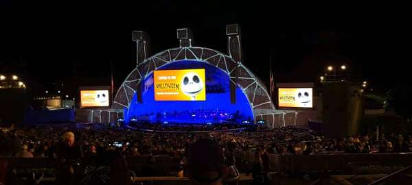 Hollywood Bowl, section: G2, row: 7, seat: 42