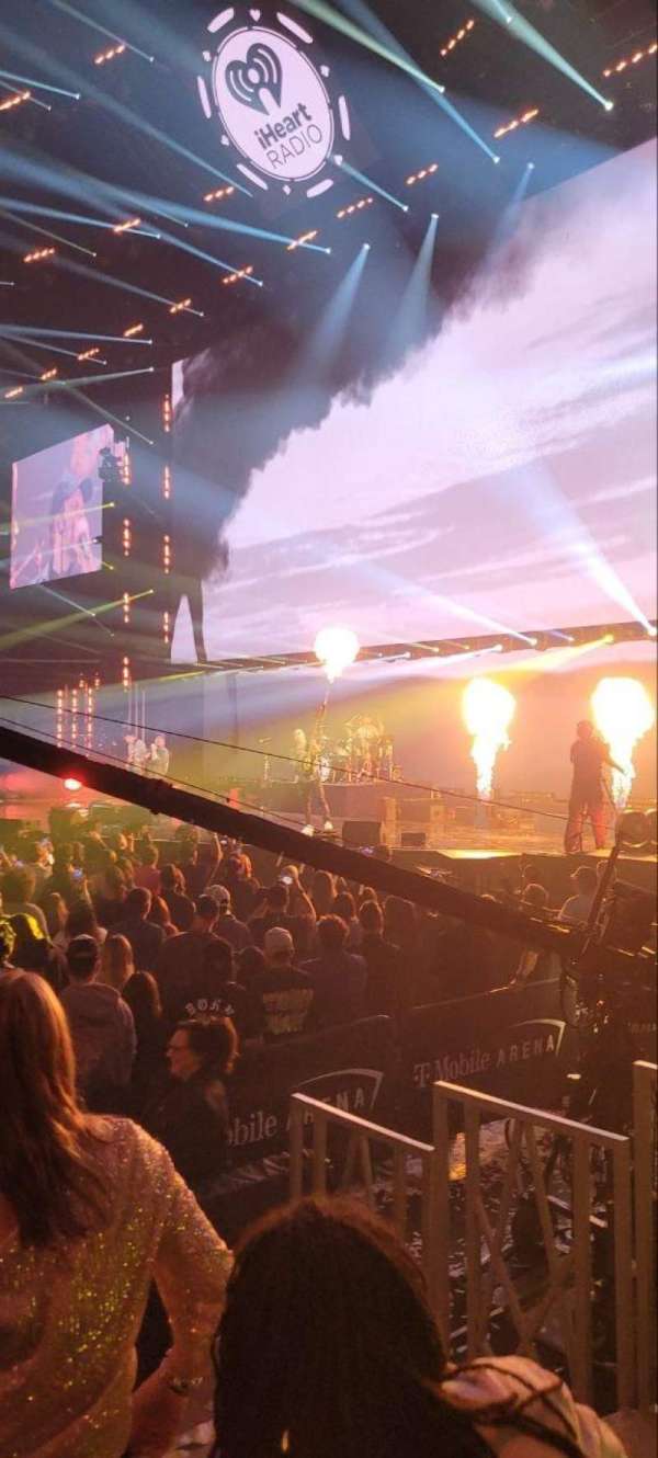T-Mobile Arena, section: 16, row: B, seat: 20