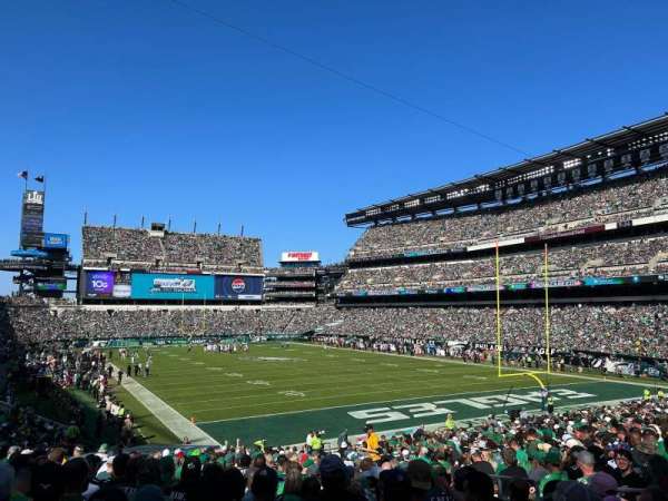 Lincoln Financial Field, section: 108, row: 26, seat: 7